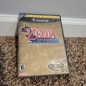 Nintendo gamecube game the legend of zelda the windwaker. No manual.